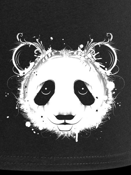 Tête de panda géant
