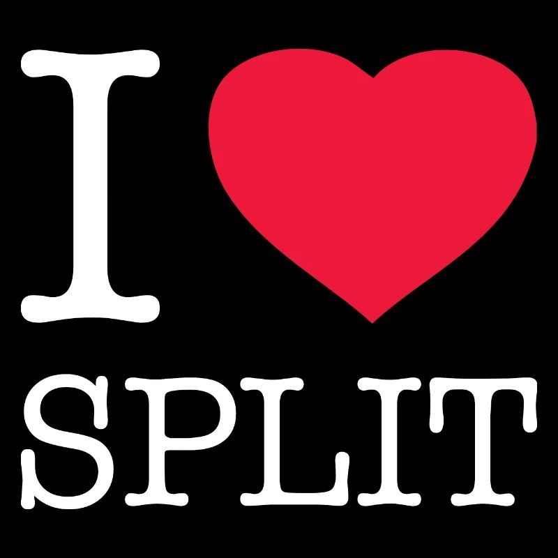 I LOVE SPLIT Croatia Kroatien