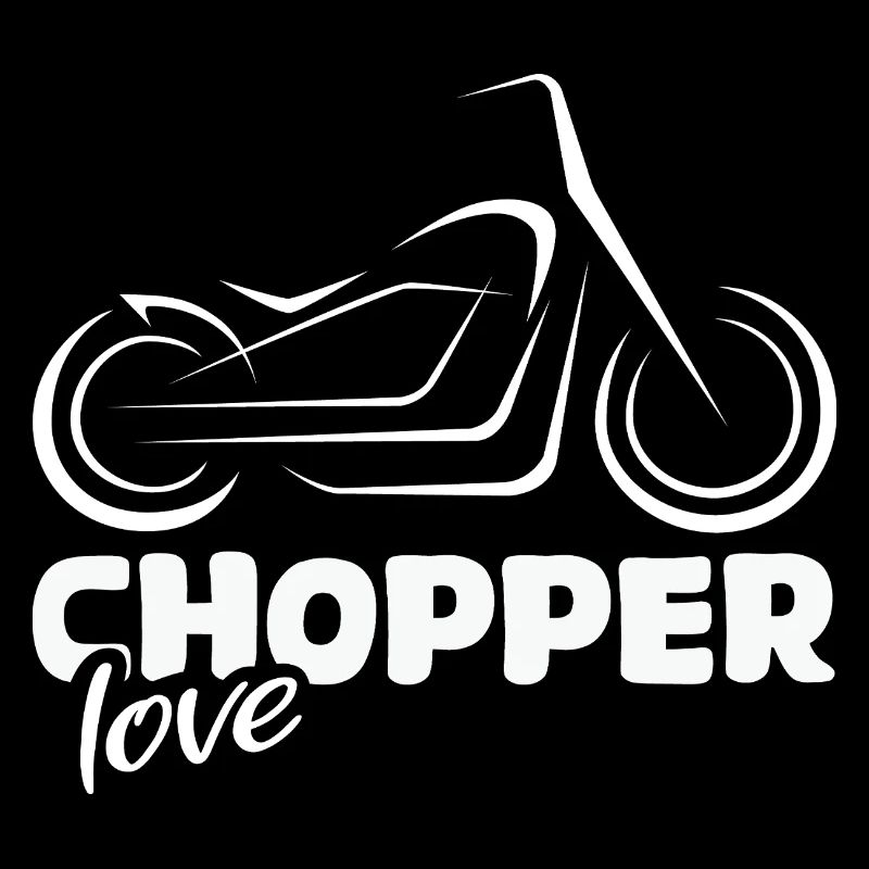 Chopper Love - Conception de ventilateur de moto