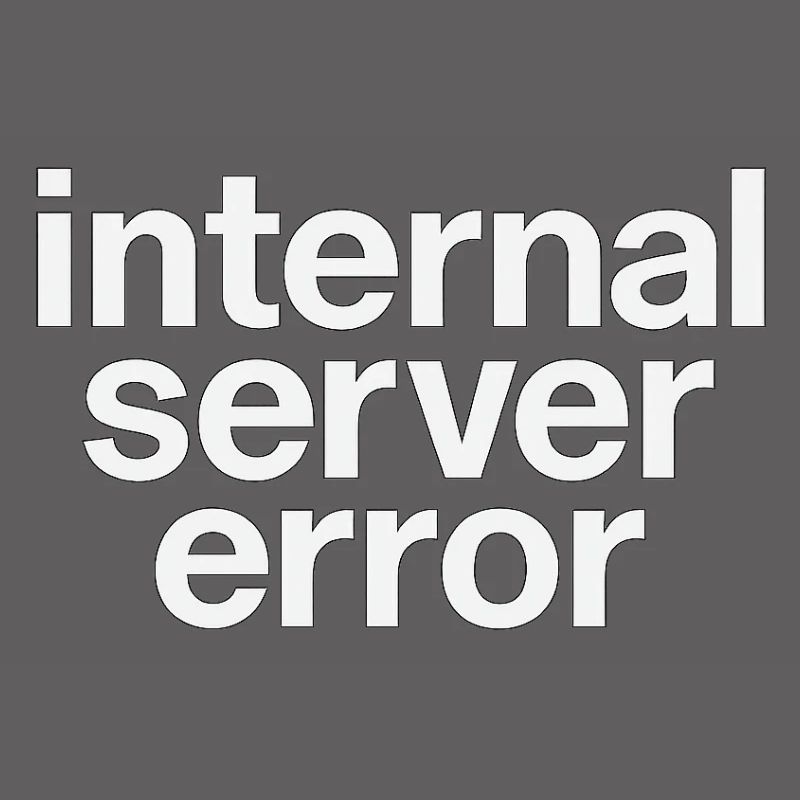 internal server error