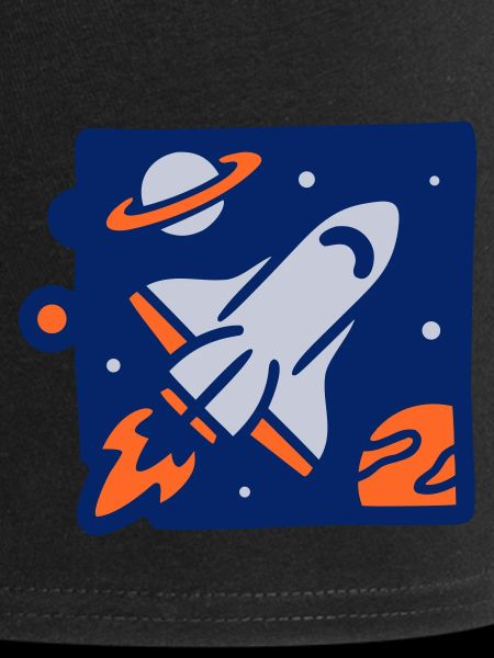Space Rocket Illustration