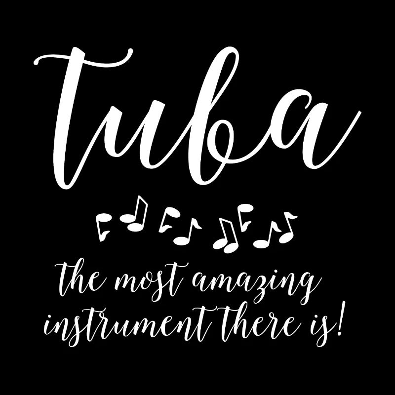 Incroyable Tuba White Text
