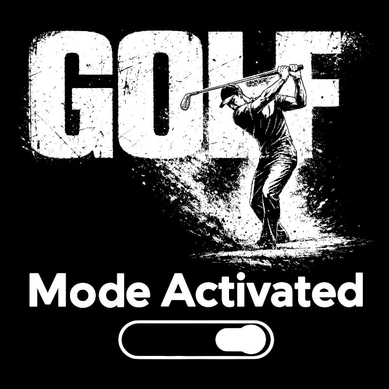 Golf Shirt Golf Mode Activated Golfer Gift