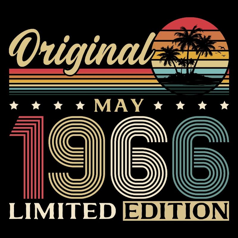 60. Geburtstag Geschenk Original Mai Jahrgang 1966