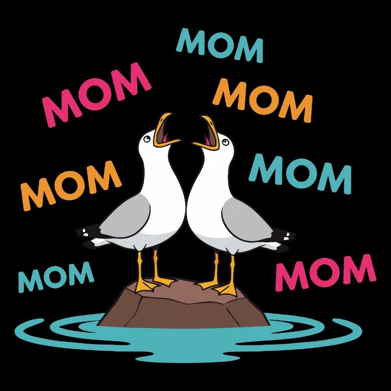 Mama Möwe Lustige Mama Möwen Muttertagshumor