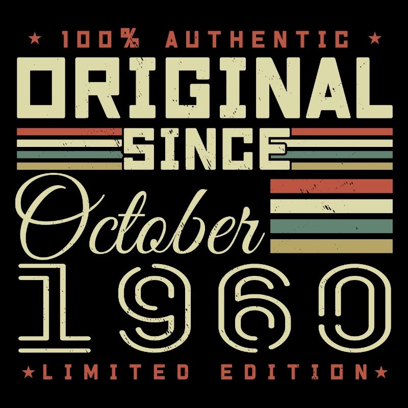 Legendary since October 1960 | October 1960