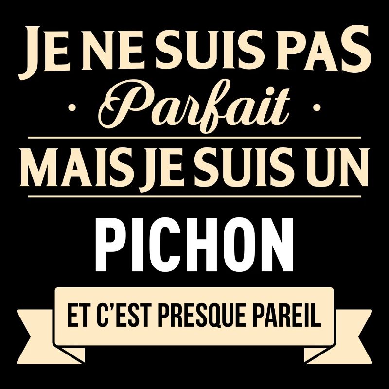 Je Ne Suis Pas Parfait Mais Je Suis Un Pichon E...