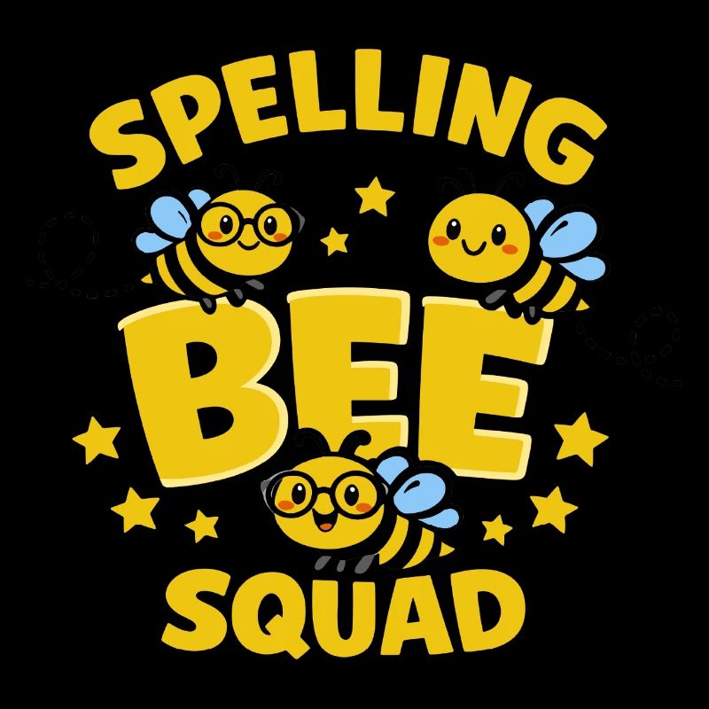 Spelling Bee Squad Humour École Abeille