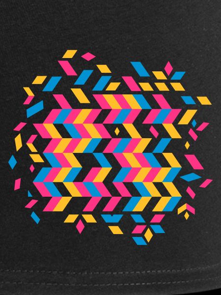 A herringbone pattern