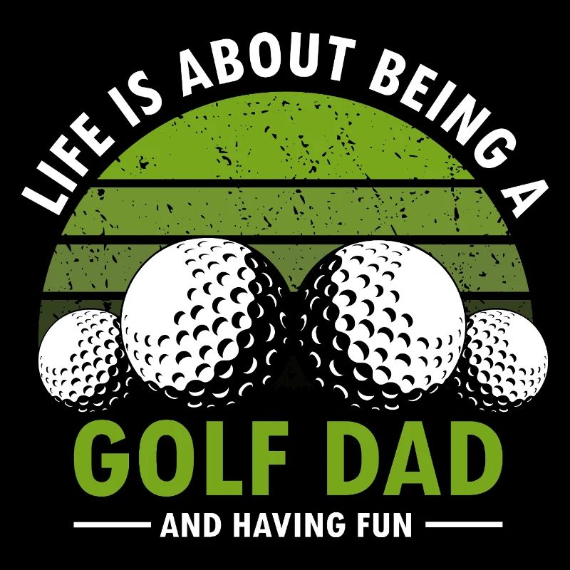 The Best Days Are Spent Golfing Retro Fun Lover