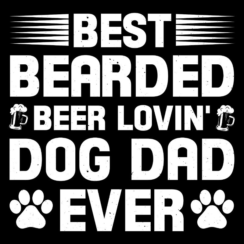 Bearded Beer lovin dad