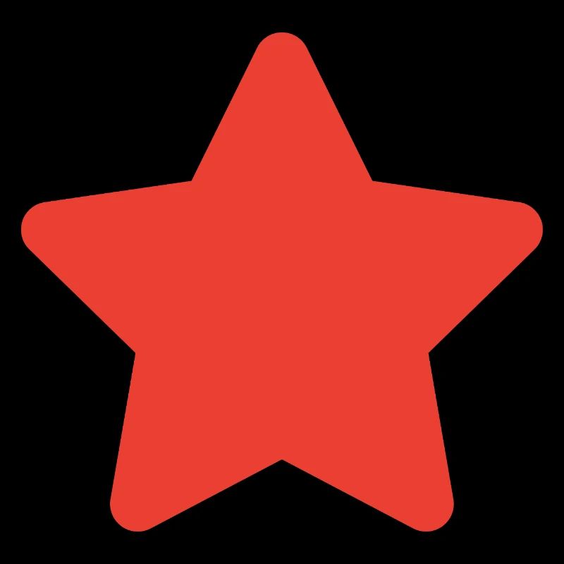 Red Star Minimal Graphic