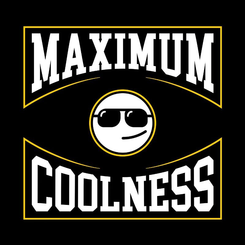 Coolitude maximale Design d’émoticône rétro