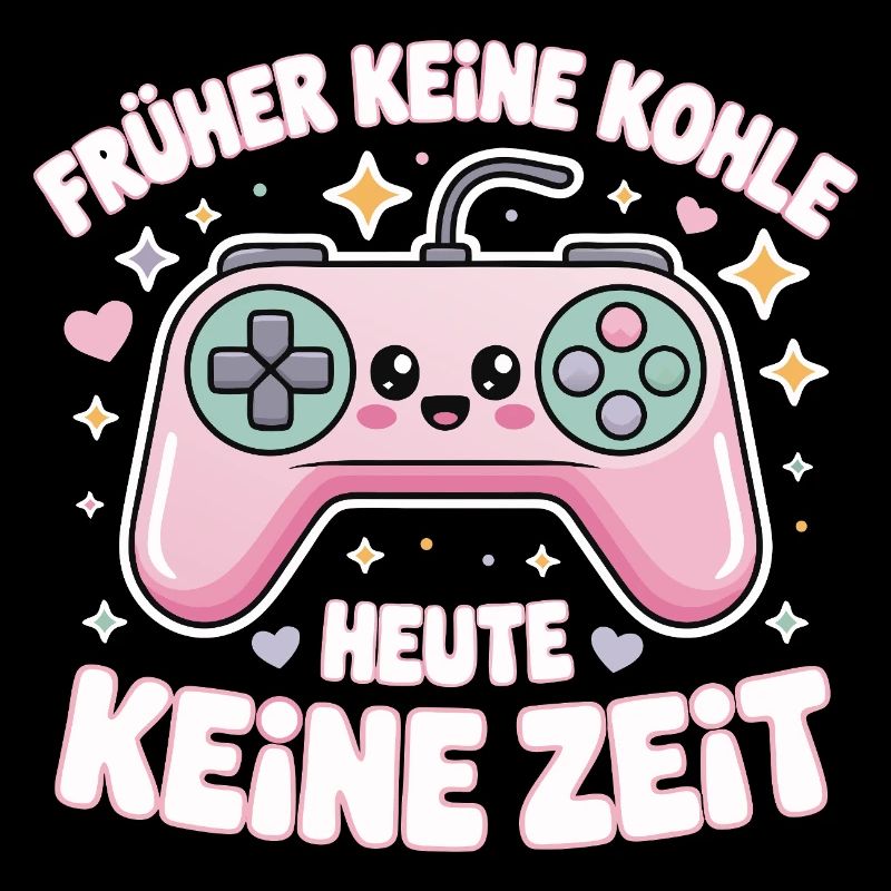 Motif de slogan rétro GamePad Design
