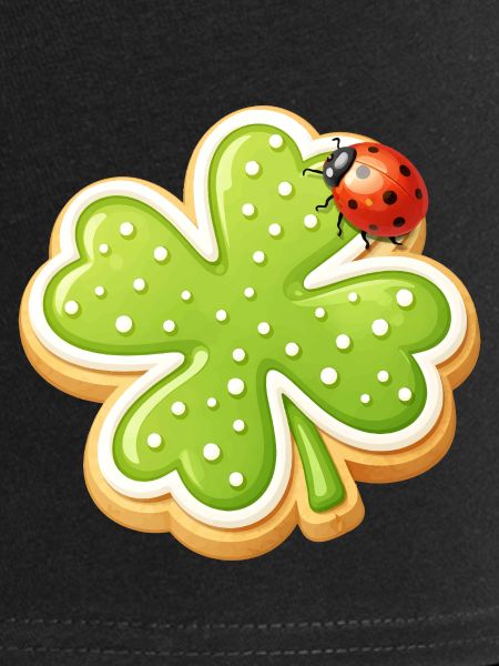 Biscuit trèfle avec Ladybug