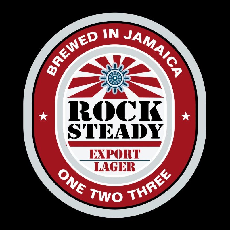 Rocksteady Beer Lable