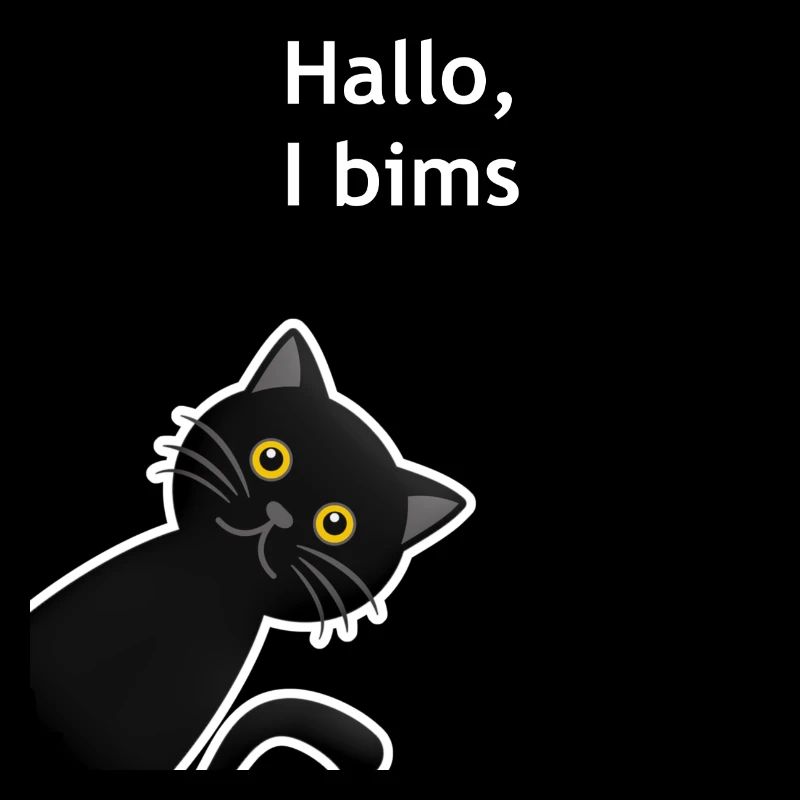 Hallo I bims, Katze