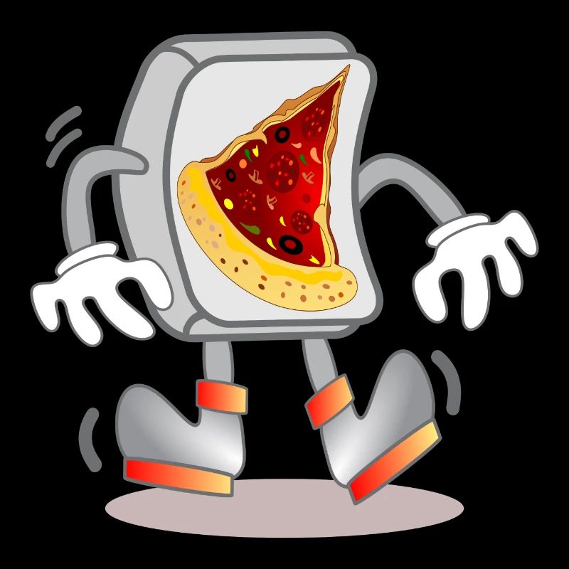 Computer Keyboard PIZZA ORDER