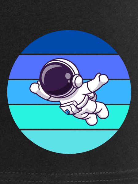 astronaute, fusée, flying