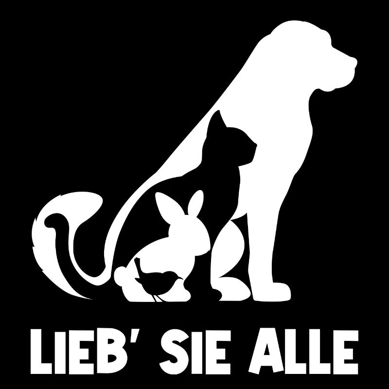 J’aime les animaux Déclaration Chien Chat Animaux de compagnie