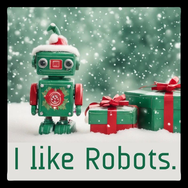 Comme les robots Jouet de Noël Rétro Cadeaux Mignon