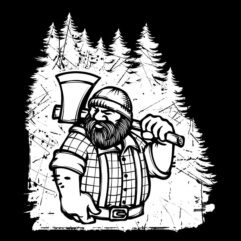 Forest Tree Lumberjack Woodworking Woodworking Axe