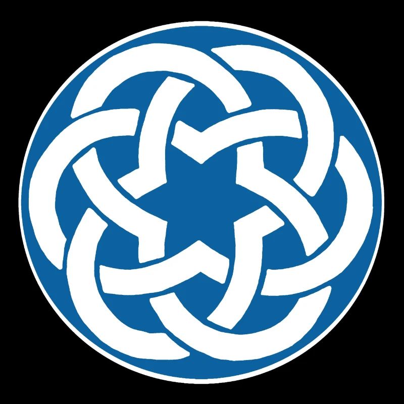 Blue Celtic Star