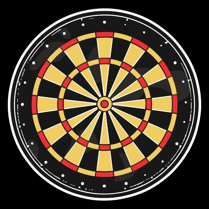 Graphique du jeu de fléchettes