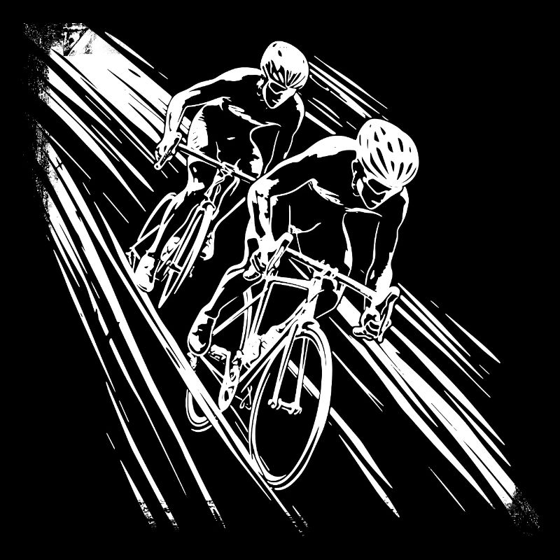 Graphique des cyclistes