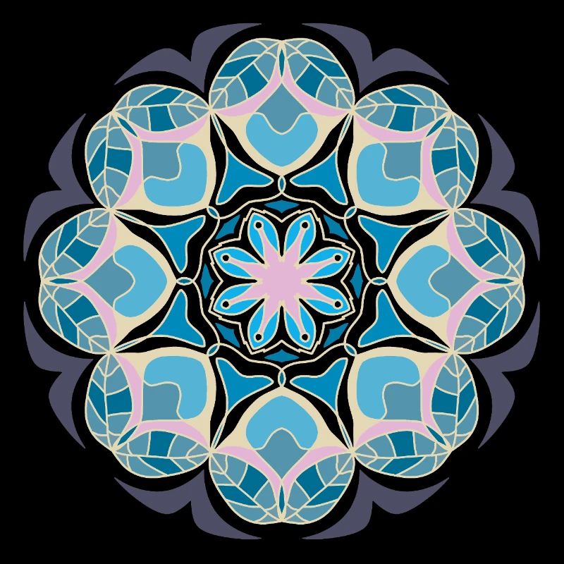 Beach day Mandala