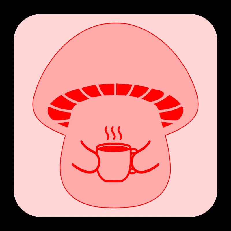 COFFEE MUG MUSHROOMS