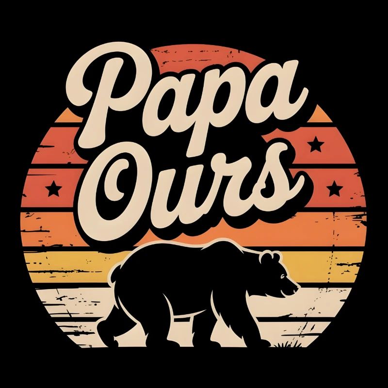 Papa Bear at sunset