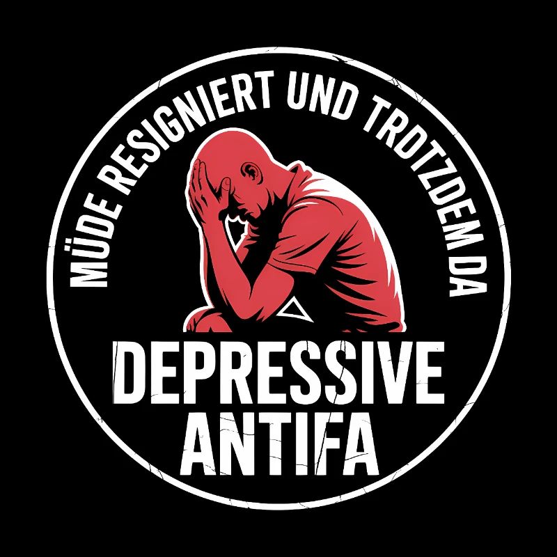Depressive Antifa - Antifascist Merch