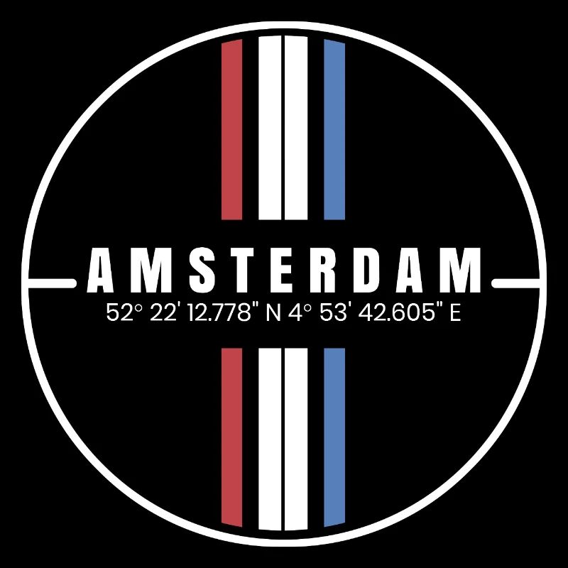 Coordonnées d’Amsterdam
