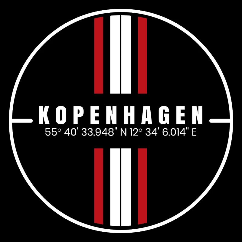 Coordonnées de Copenhague