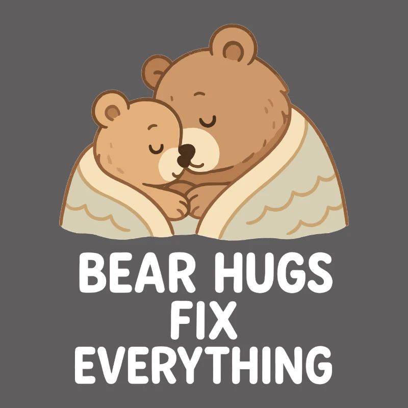 Two Bears Hug – Bear Hugs Fix Everything