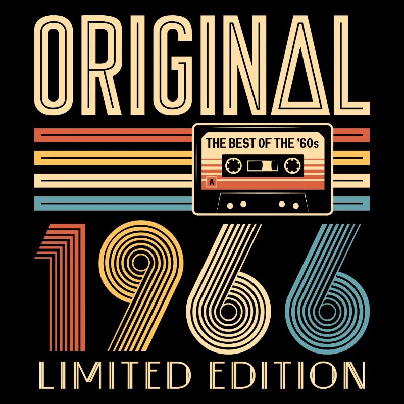 60th Birthday, 60 Years, Original 1966