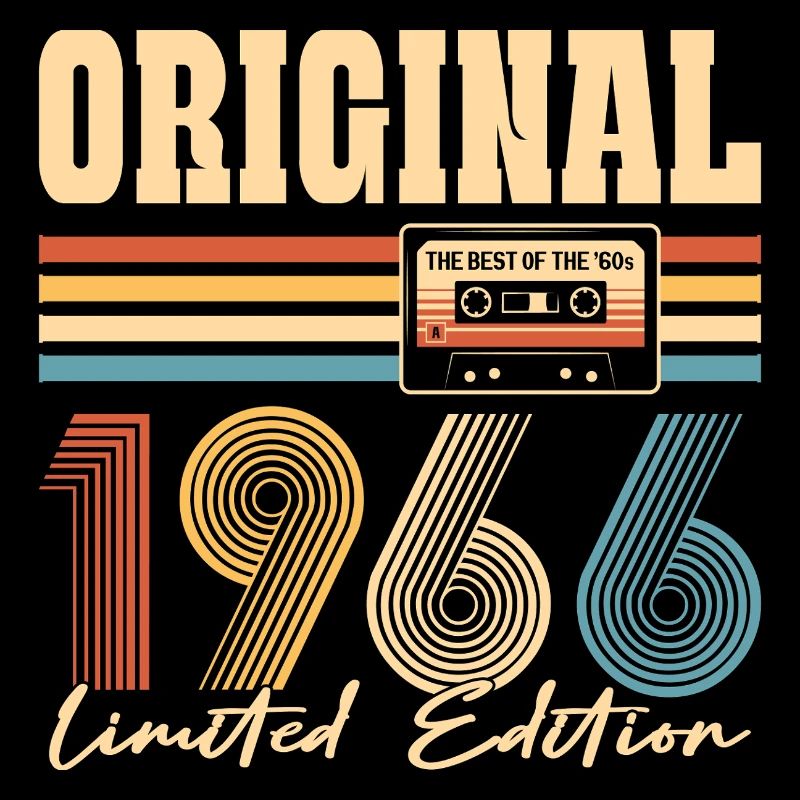 60th Birthday, 60 Years, Original 1966