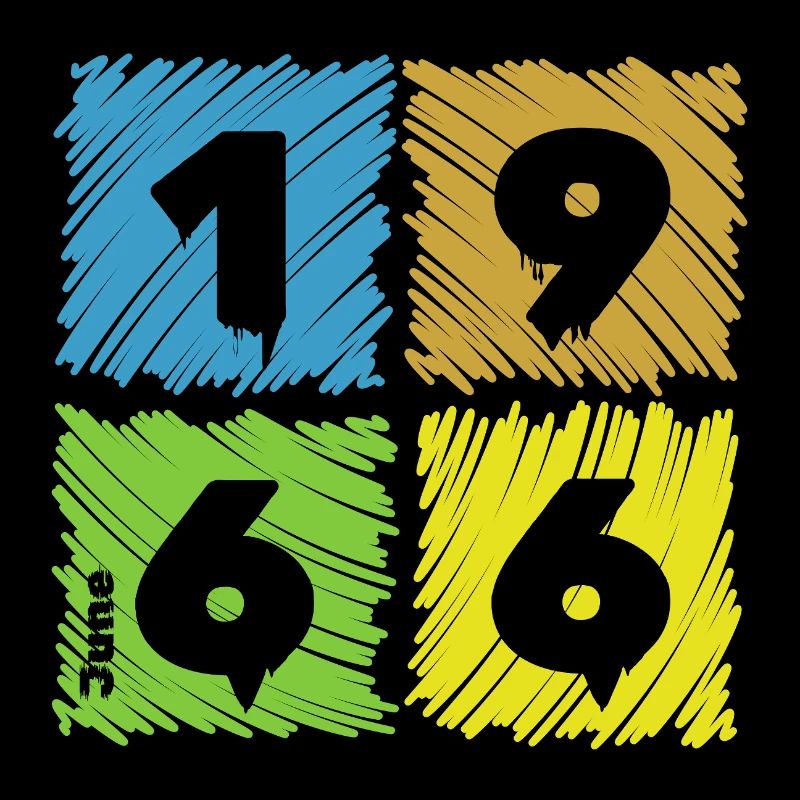 60th Birthday Colored Patches since 06/1966