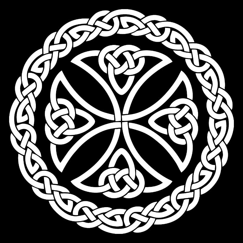 Celtic Knot Circle Design
