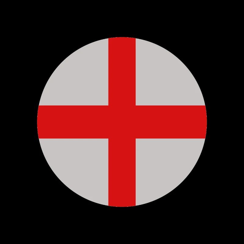 Drapeau rond anglais