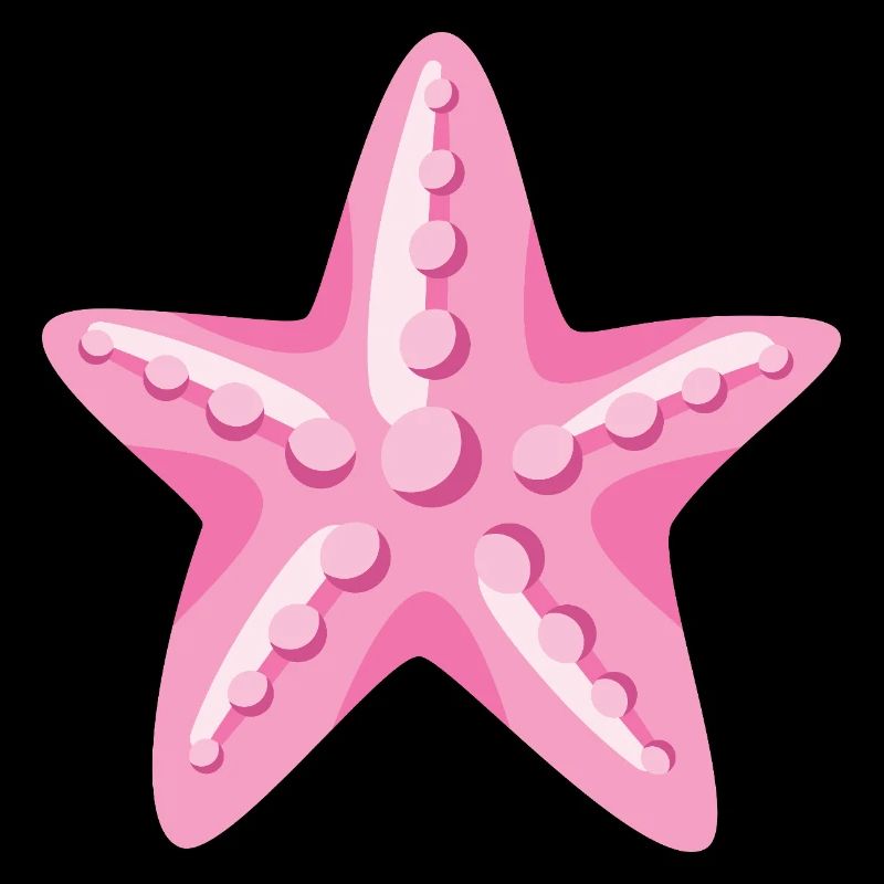 Funny Animals Ocean Minimalist Simple Star M