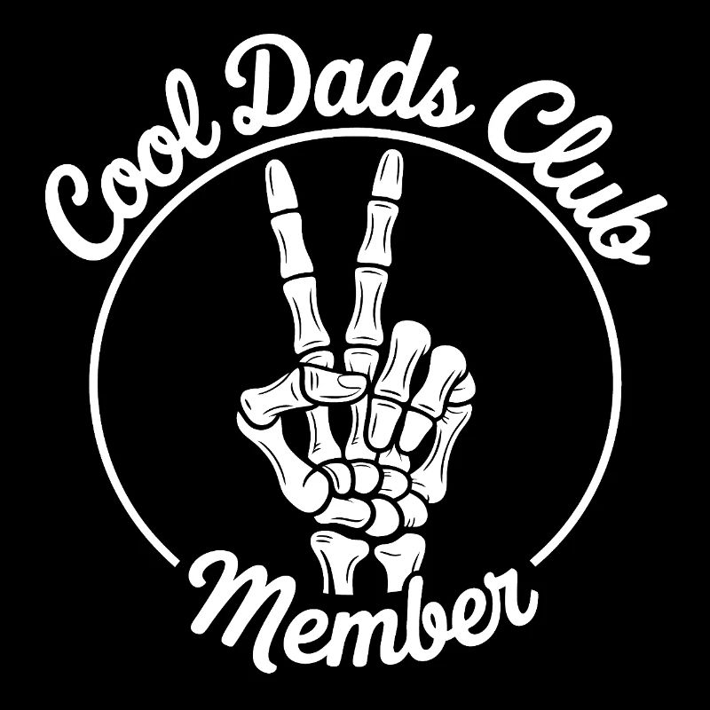 Cool papa squelette à la main
