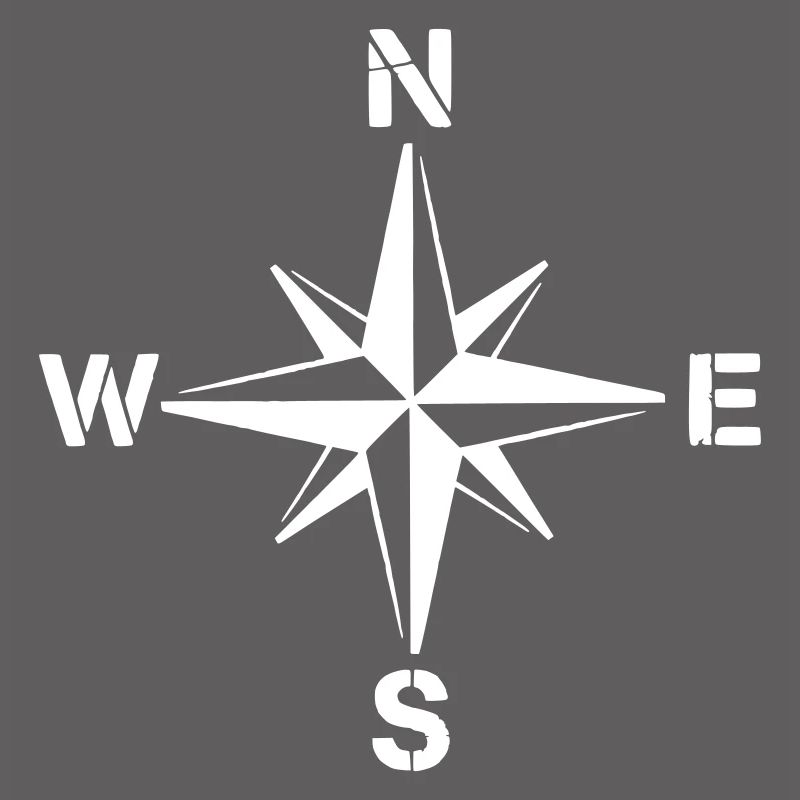 Compass Wind Rose Clean Navigation