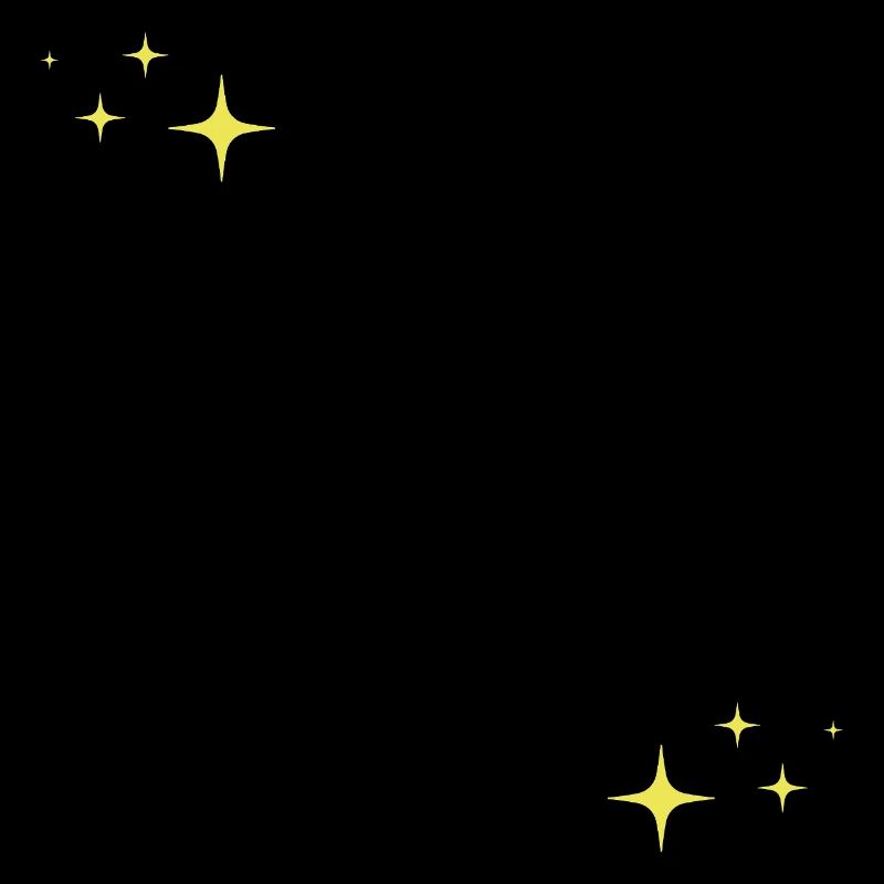 Sparkle Glitter Stars
