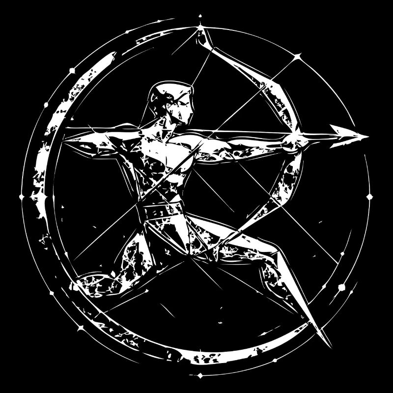 Bow hunters in a circle