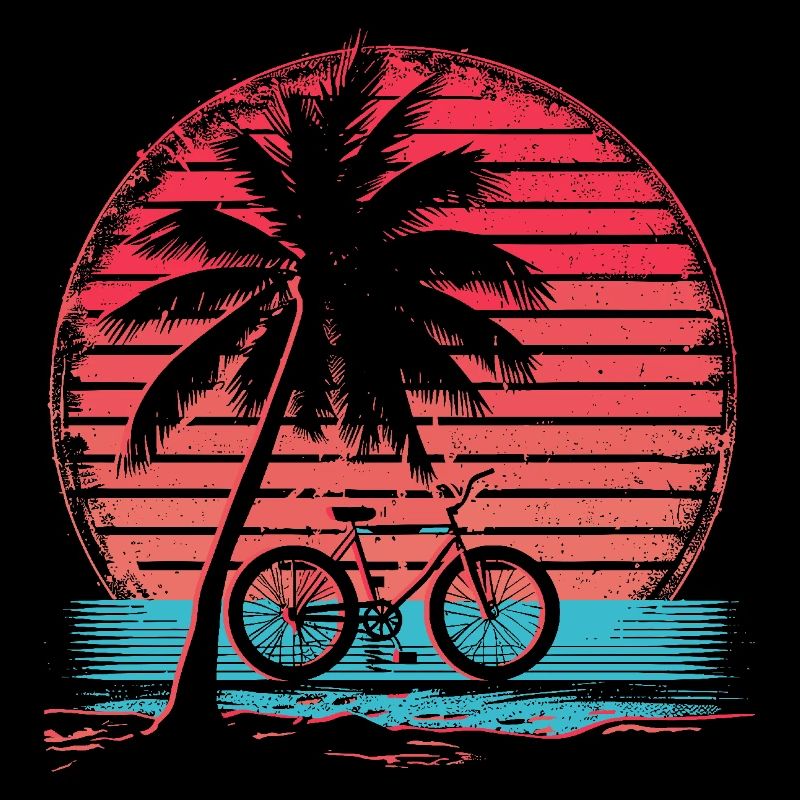 Fahrrad Synthwave