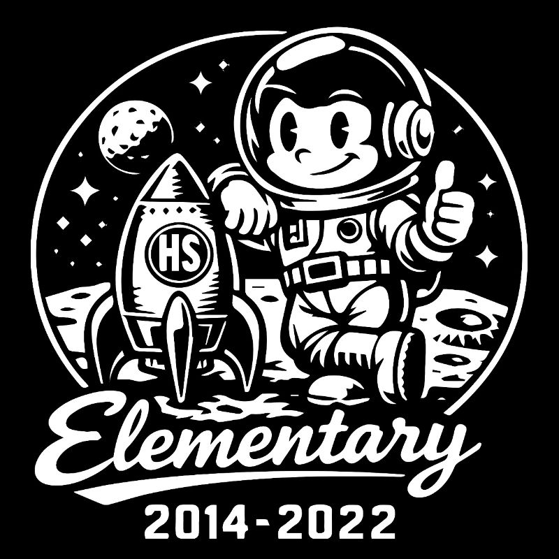 Bébé astronaute et fusée