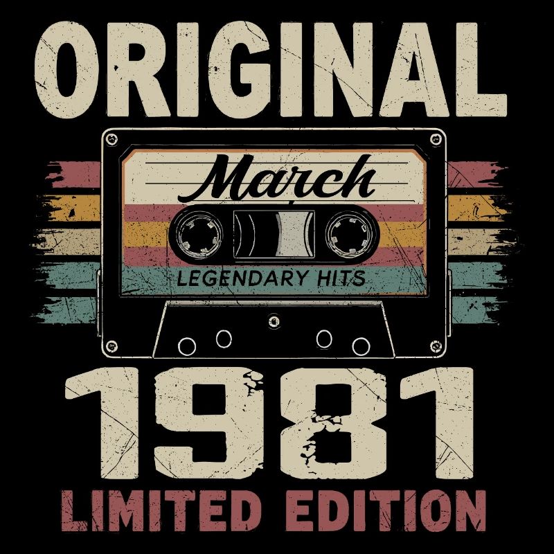 Mars 1981 Vintage mars 1981