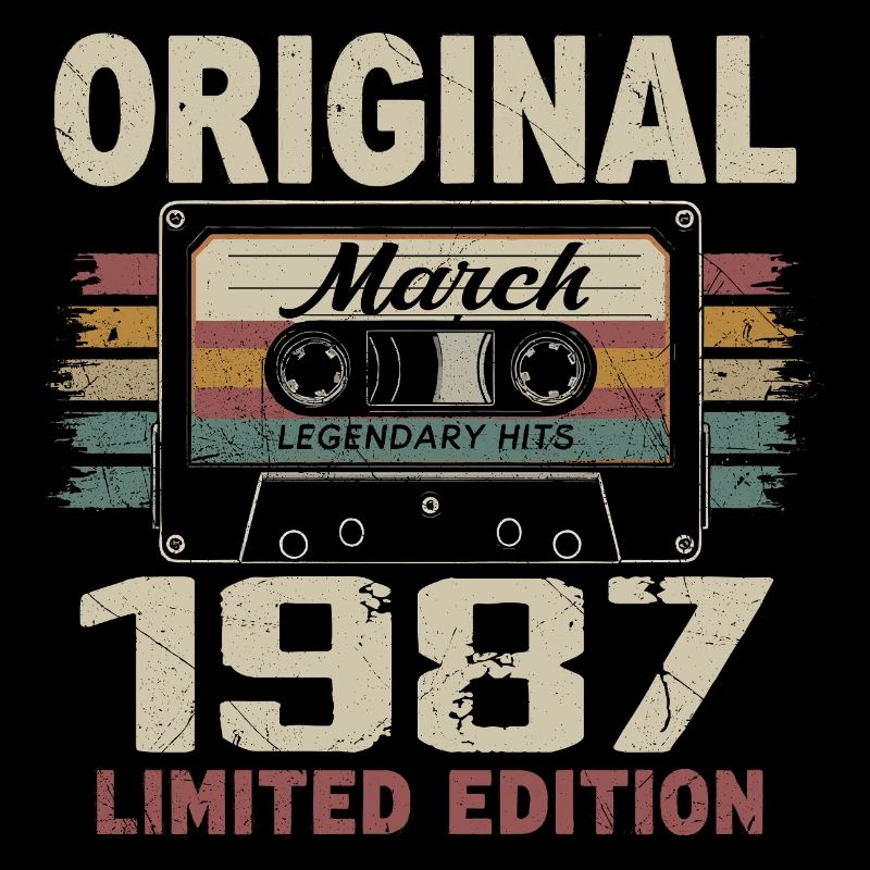 Mars 1987 Vintage mars 1987